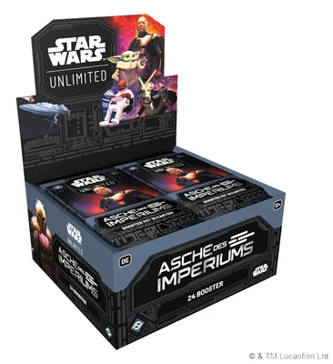 Produktbild von Star Wars Unlimited Asche des Imperiums Booster Display (Deutsch)