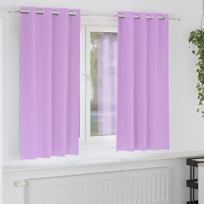 Obrázok produktu pre Záclony na zatemnenie s krúžkami 2 pcs Fialová 175 x 140 cm