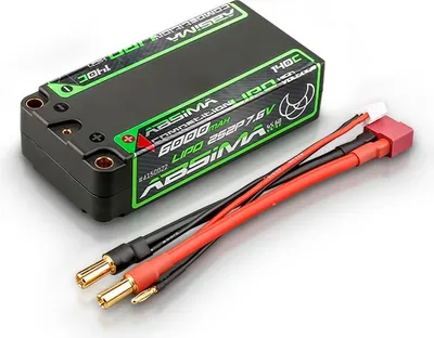 Productafbeelding van Competition LiPo HV 140C/2S2P HC, 6000mAh, 5mm
