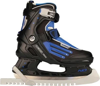 Produktbild von Nijdam Skate Guard - Schlittschuhe für Eishockey - Eiskunstlauf - Silber - Grau