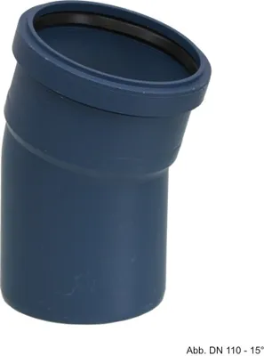 Produktbild von Poloplast POLO-KAL NG, Bogen, DN 50, 15, 1 Stk.