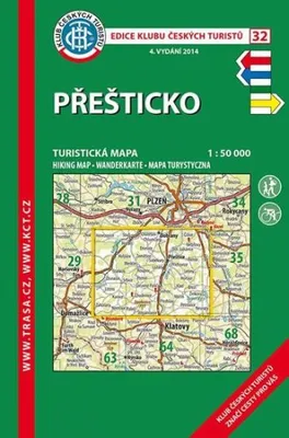 Obrázek produktu pro KČT 32 Přešticko 1:50 000 / turistická mapa