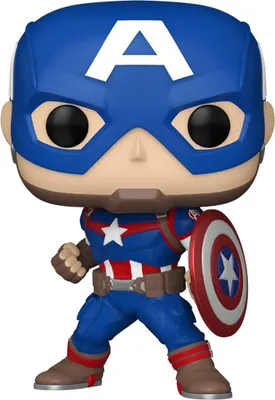 Produktbild von FUNKO POP! Captain America (Marvel New Classics), Sammelfigur, Comics