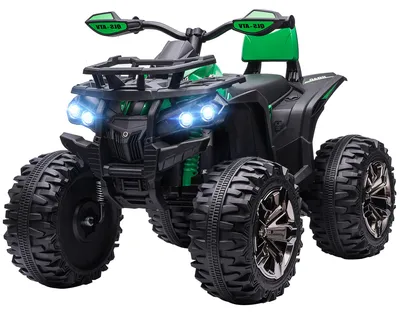 Produktbild von HOMCOM Elektro-Quad Kinderquad mit Scheinwerfer Kindermotorrad mit USB-Anschluss