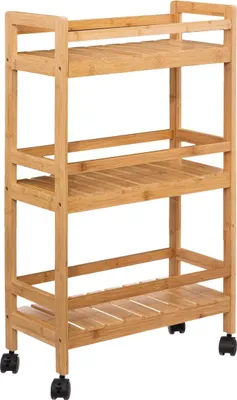 Image de 5 five simply smart - Table d'appoint 3 niveaux modèle « linha » bambou