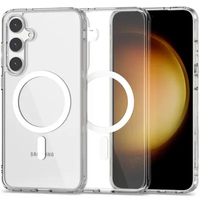 Zdjęcie produktu dla Etui Tech-Protect FlexAir Hybrid MagSafe do Samsung Galaxy S24, przezroczyste