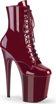 Obrázek produktu pro FLAMINGO-1020 dámské lodičky Pleaser, tmavě červené , EU 43, US 13