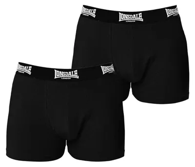 Produktbild von Lonsdale - Boxershorts für Herren (2er-Pack) GT33611 (S) (Schwarz)