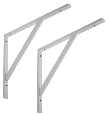 Produktbild von SOTECH Schwerlastwinkel 495 x 415 mm weiß (2 Stück)