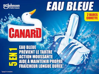 Image de 12 blocs WC bleu 5 en 1 x2 – Ente WC