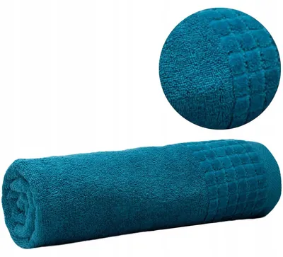 Produktbild von Frottee Badetuch 70x140cm Marineblau Schnelltrocknend Saugfähig