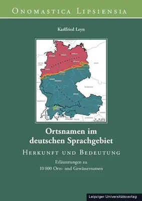 Obrázek produktu pro Ortsnamen im deutschen Sprachgebiet