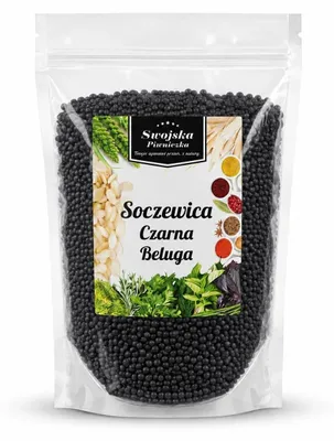 SOCZEWICA CZARNA BELUGA 1Kg SWOJSKA PIWNICZKA
