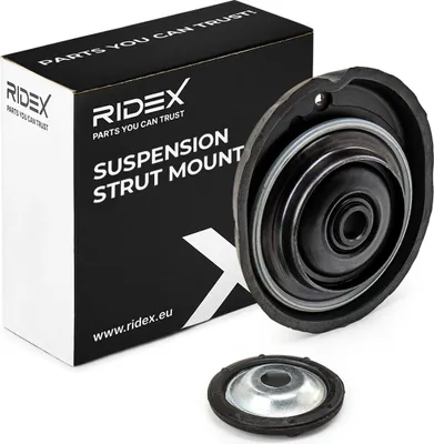 Produktbild von RIDEX 1180S0679 Federbeinstützlager Vorne passend für MERCEDES-BENZ E-Klasse Limousine (W211) passend für PEUGEOT 207 (WA, WC) 207 CC (WD) 207 SW (WK)