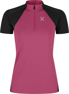 Produktbild von Hade Zip T-Shirt Woman - leichtes Funktionsshirt für Damen, Montura, Farbe:595-BATON ROUGE, Größe:S