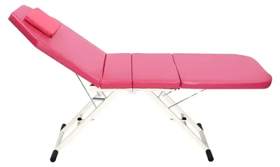 Produktbild von Massagebett, verstellbare Rückenlehne, faltbares Design, Rosa