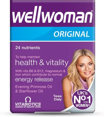 Image de Vitabiotics Wellwoman Original 30 Capsules 59g