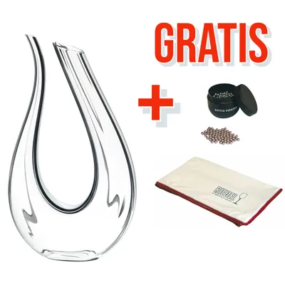 Zdjęcie produktu dla Riedel Dekanter Amadeo Handmade Black / White / Black Optical 3tlg