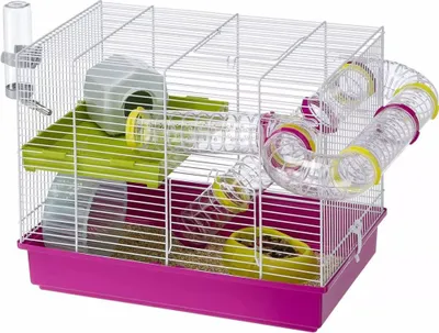 Zdjęcie produktu dla Ferplast klatka dla chomika Laura Pink 46 x 29,5 x 37,5 cm 57912411
