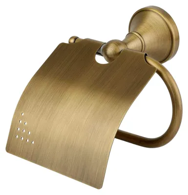 Produktbild von Antiker gebürsteter Toilettenpapierhalter für das Badezimmer