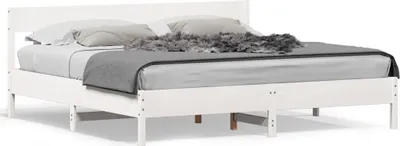 Obrázek produktu pro VidaXL 3216204, Bílá, 185,5 cm, 2,06 m, 81 cm, 1800 x 2000 mm, 1 kusů