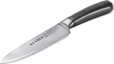 Immagine prodotto di KLAMER Coltello multiuso Damasco 13 cm, coltello da cucina affilato, coltello professionale da chef in acciaio giapponese