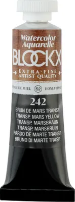 Produktbild von Blockx 3x Aquarellfarbe, Tube 15ml Marsbraun transparent 44242BXC
