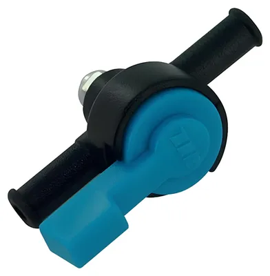 Imagen del producto de Versión universal azul para grifo de gasolina, modelo 2, con interruptor de encendido/apagado de 5 mm.
