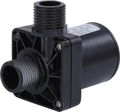 Produktbild von Buerstenlose Gleichstrompumpe šC 24 V, 700 l/h, 20 W, buerstenlose Mikropumpe, 5 m/16,4 Fuss, Hochtemperatur-Druckerhoehungspumpe fuer Aquarium, Brunnen, Pool, Teich, Aquarium, Toilette