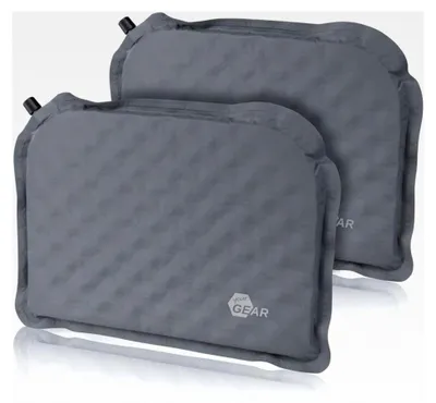 Produktbild von Thermo Sitzkissen Set - 2 selbstaufblasende Sitzkissen 40x30x3,5 cm