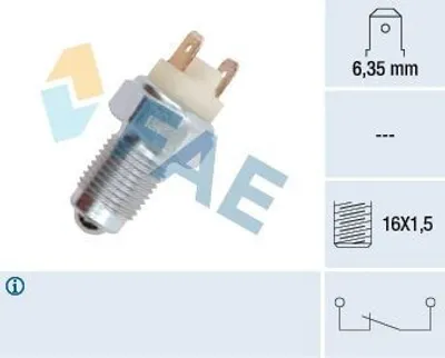 Obrázek produktu pro Spínač, couvací světlo FAE 41060