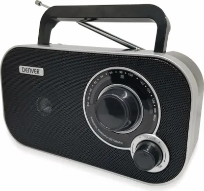 Immagine prodotto di DENVER Radio FM Aux-in Netz/Batterie sw-si TR-51