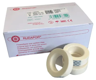 Produktbild von Nobamed RUDAPOR Fixierpflaster 1,25 cmx9,14 m