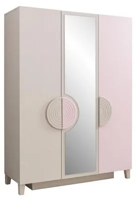 Produktbild von Jugendzimmer Kinderzimmer Schrank Kleiderschränke Rosa Schränke Moderne Möbel