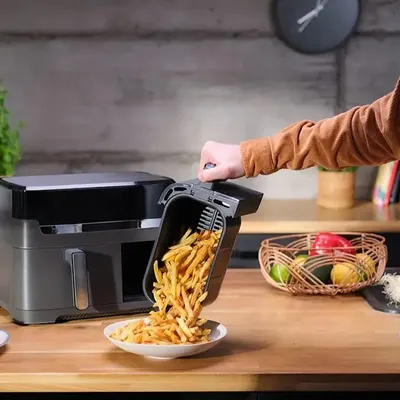 Produktbild von Tefal Dual Easy Fry & Grill Heißluftfritteuse EY905B10