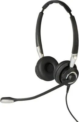 Produktbild von Jabra Biz 2400 II QD Duo NC - Kabelgebunden - Büro/Callcenter - 77 g - Kopfhörer - Schwarz - Silber