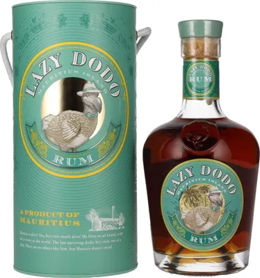 Image de Lazy Dodo Single Estate Rum 40% Vol. 0,7l en boîte cadeau
