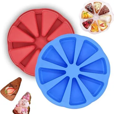 Produktbild von Silikon-Backform für Quiche, Scones, Muffins, Braun