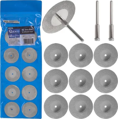 Obrázok produktu pre Sada diamantových rezných kotúčov, 40mm, 10ks