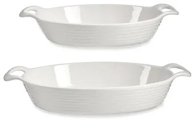 Obrázok produktu pre Porcelánová zapekacia misa, sada 2 ks