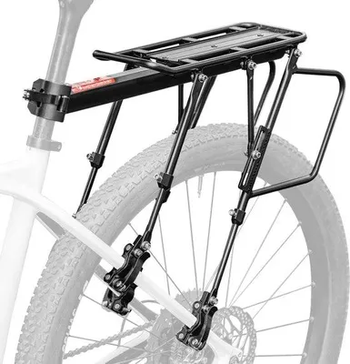 Productafbeelding van Bagagedragerverlengstuk voor fiets - Fietsaccessoires - Extra breed - Transporttas - Fietstassen - E-bike