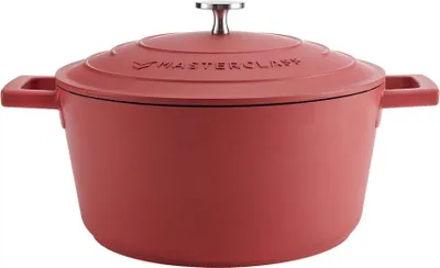 Obrázek produktu pro Hrnec MasterClass 24 cm 4 l indukční nepřilnavý červený