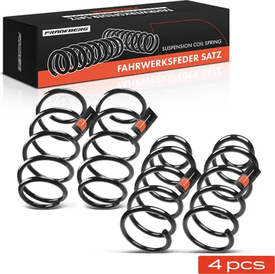 Immagine prodotto di Frankberg 4x molla sospensione anteriore posteriore per Opel Corsa D S07 2006-2014