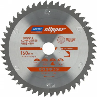 Zdjęcie produktu dla Norton Piła Tarczowa 255Mm X 30Mm X 24Z Drewno I Kompozyty Atb Neg (2,6 / 1,8)