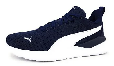 Produktbild von Puma Anzura Lite JR. Sportschuhe Damen Trainingsschuhe Laufschuh Blau Freizeit, Schuhgröße:EUR 37.5 | UK 4.5