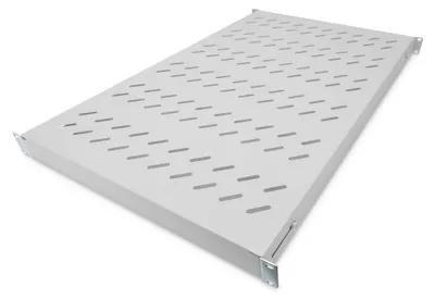 Produktbild von DIGITUS Fachboden mit variablen Befestigungsschienen zum Festeinbau in 483 mm (19")-Schränke