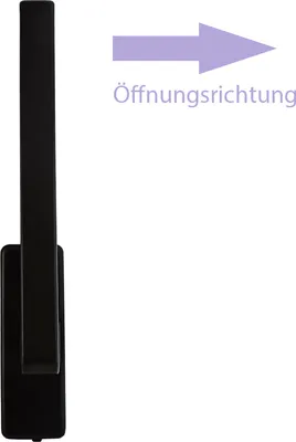 Produktbild von GU 966 Drehgriff Dirigent mit Aussperrsicherung K-12920-00-L-5 links braun 34225