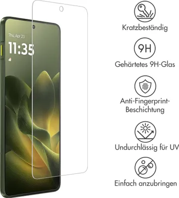 Produktbild von Accezz Screen Protector aus gehärtetem Glas Motorola Edge 70