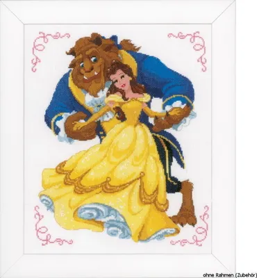 Produktbild von Auslaufmodell Vervaco Disney Stickpackung Zählmuster "Beauty"