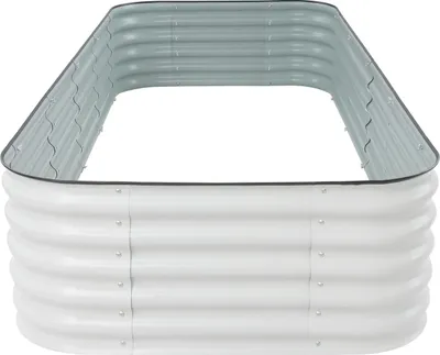 Image de Jardinière surélevée - Bac à plantes en métal - Acier galvanisé - Autoportante - 285 × 60 × 43 cm - 19,29 kg